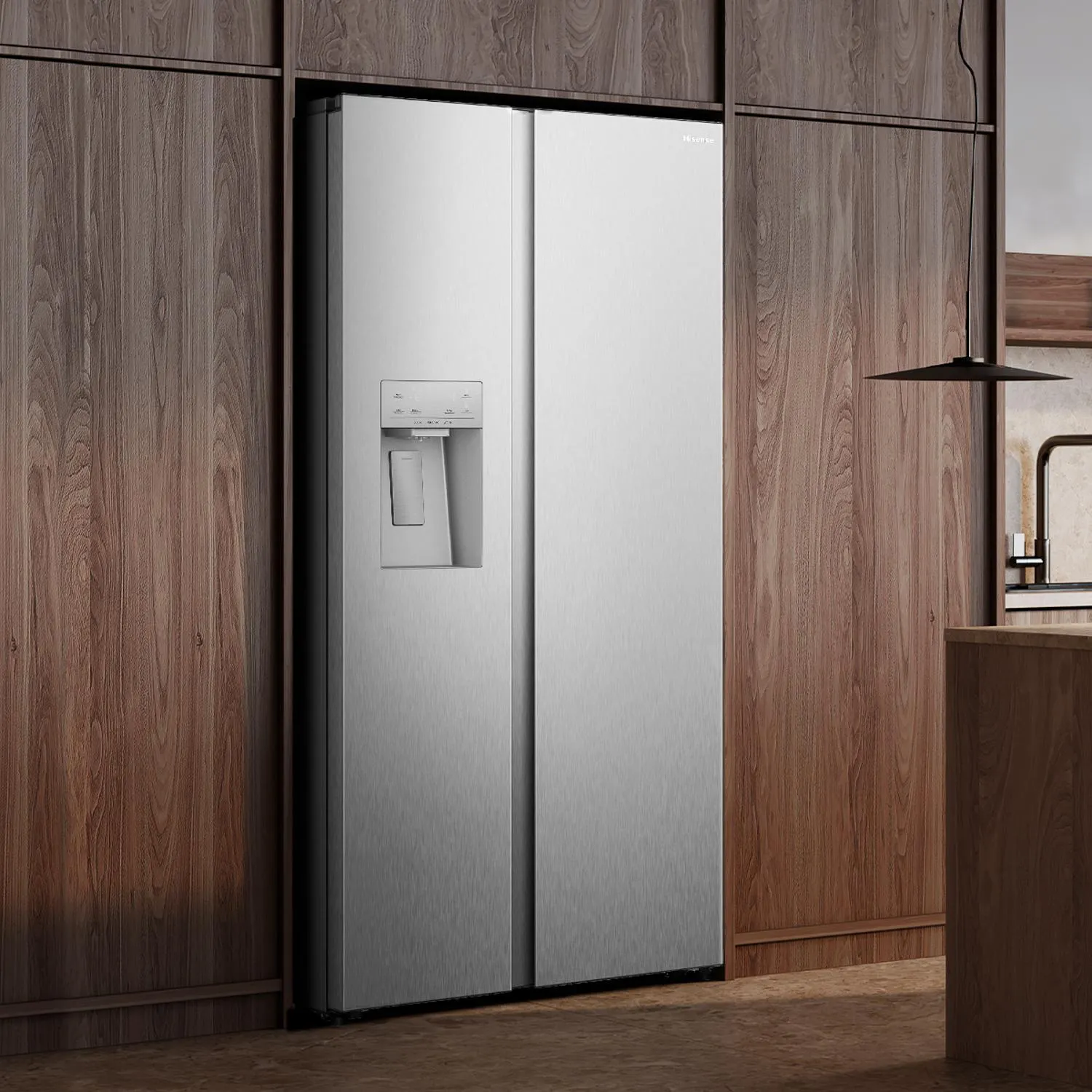 HISENSE Refrigerador Side by Side No Frost 528 Litros Inox