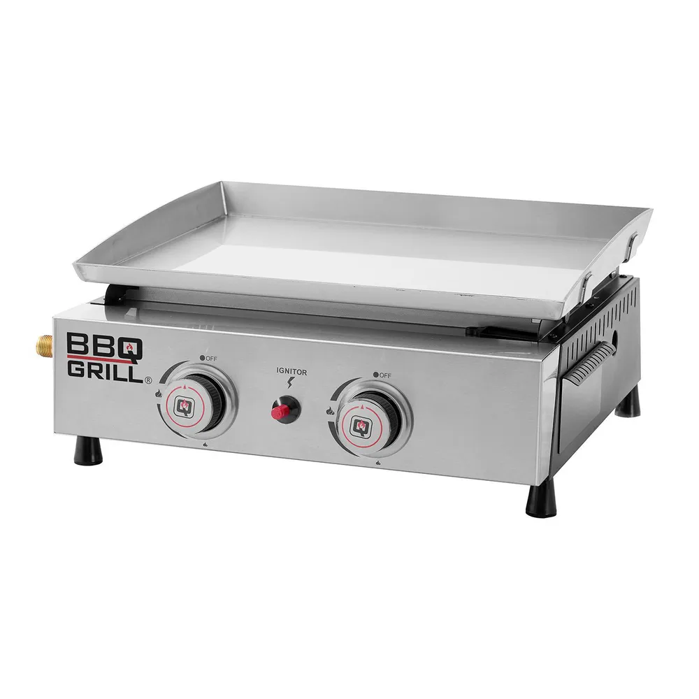Bbq Grill Plancha a Gas 2 Quemadores, foto 4