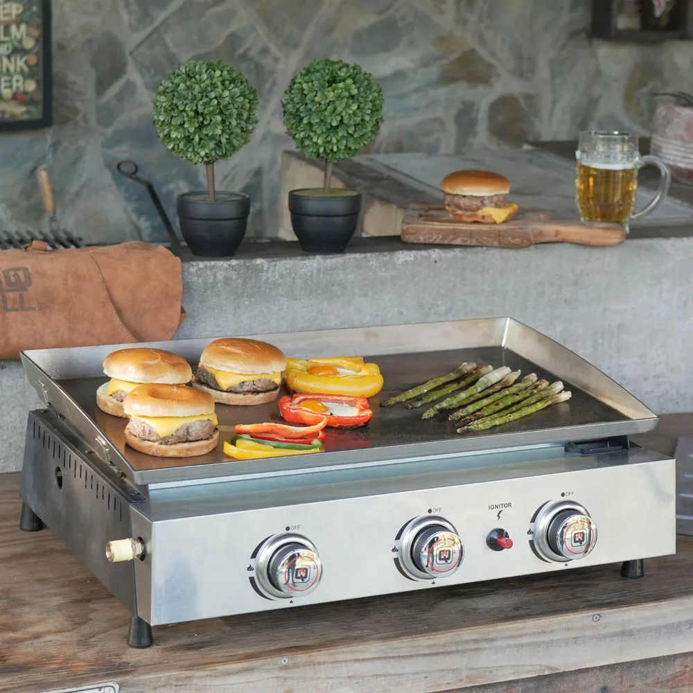 Bbq Grill Plancha a Gas 3 Quemadores, foto 2