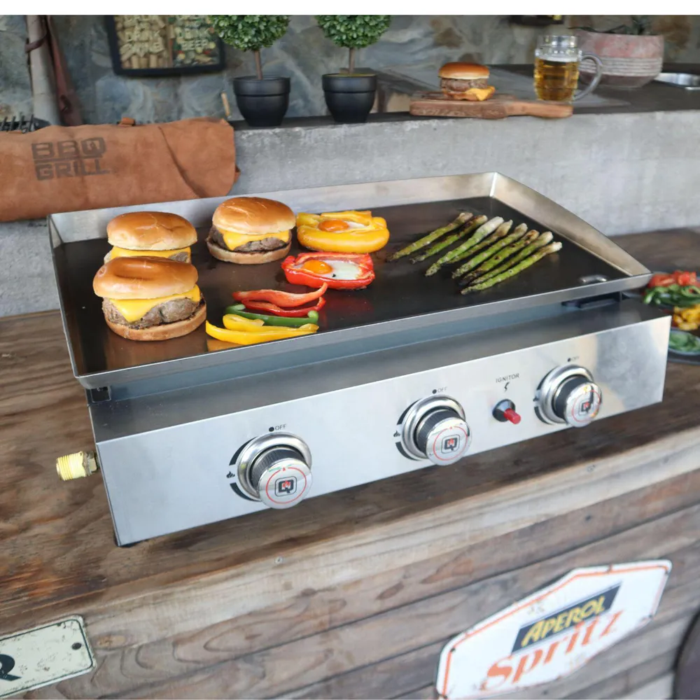 Bbq Grill Plancha a Gas 3 Quemadores, foto 3