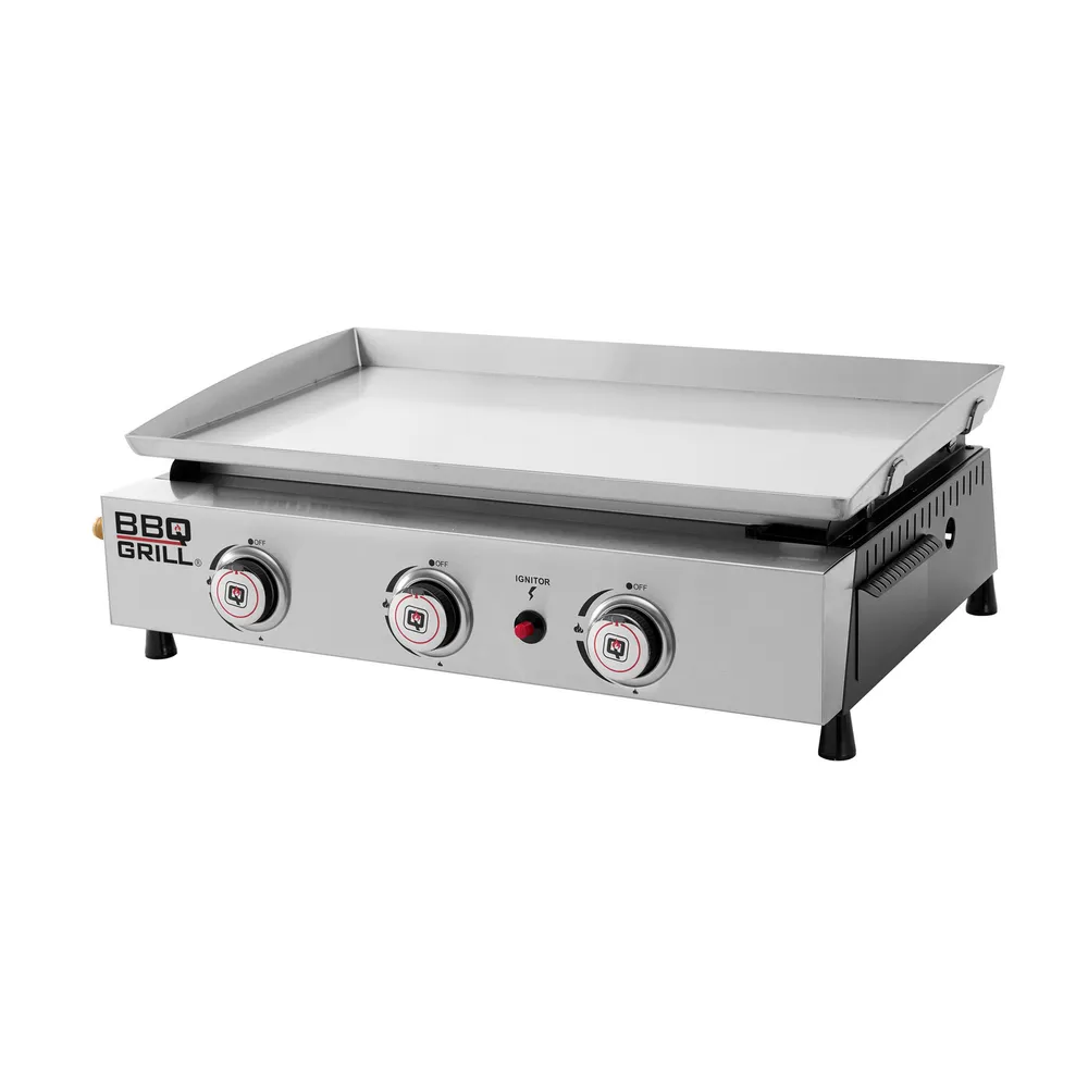 Bbq Grill Plancha a Gas 3 Quemadores, foto 5