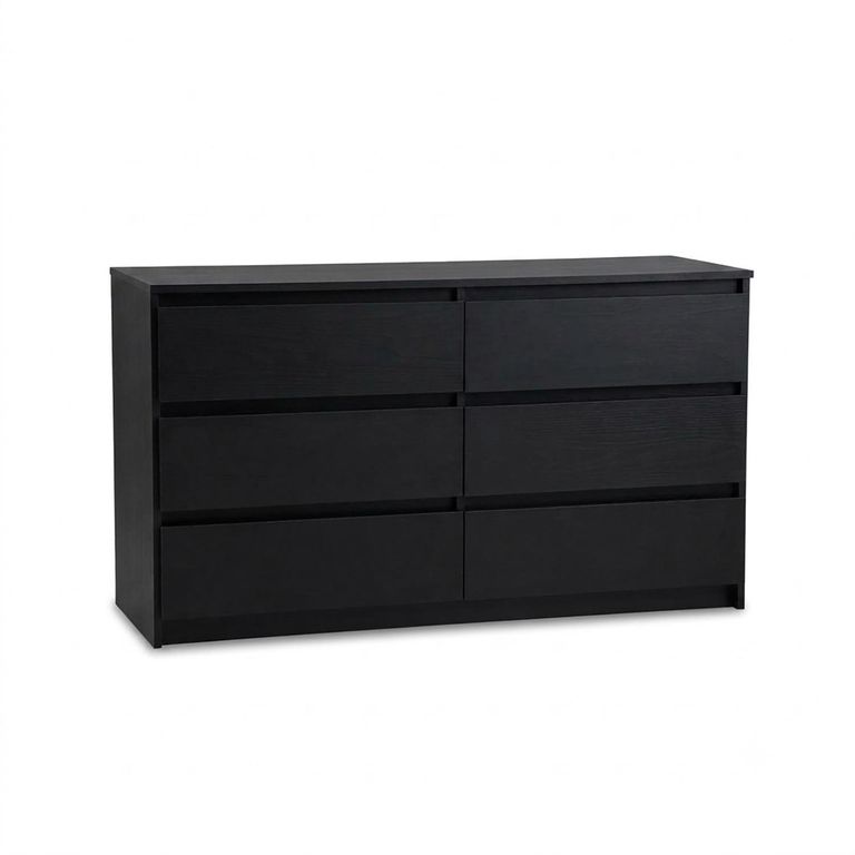 Cómoda 6 Cajón(es) Nordica 120x69x45 cm Espresso