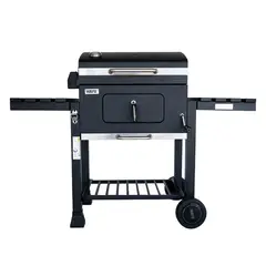 WAYU - Parrilla a Carbón con Spiedo Acero Inoxidable
