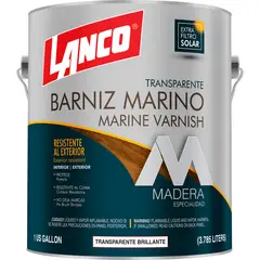 LANCO - Barniz marino Brillante 1 galón(es) Transparente