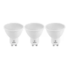 WESTINGHOUSE - Pack 2 Ampolletas 5 W GU10 425 lm Luz Cálida