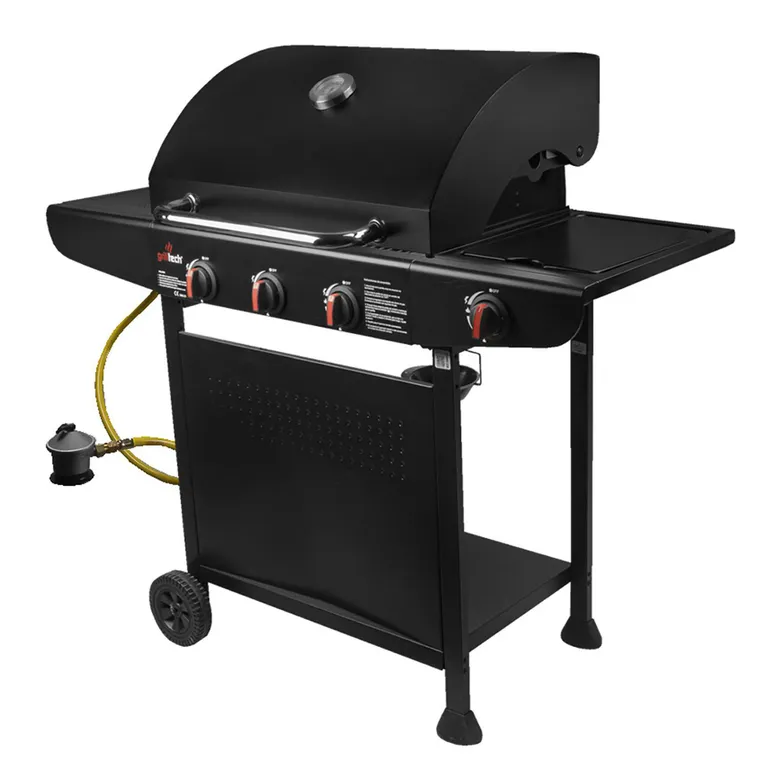 Parrilla a Gas Arrayan 3 Quemadores 1 Quemador Lateral