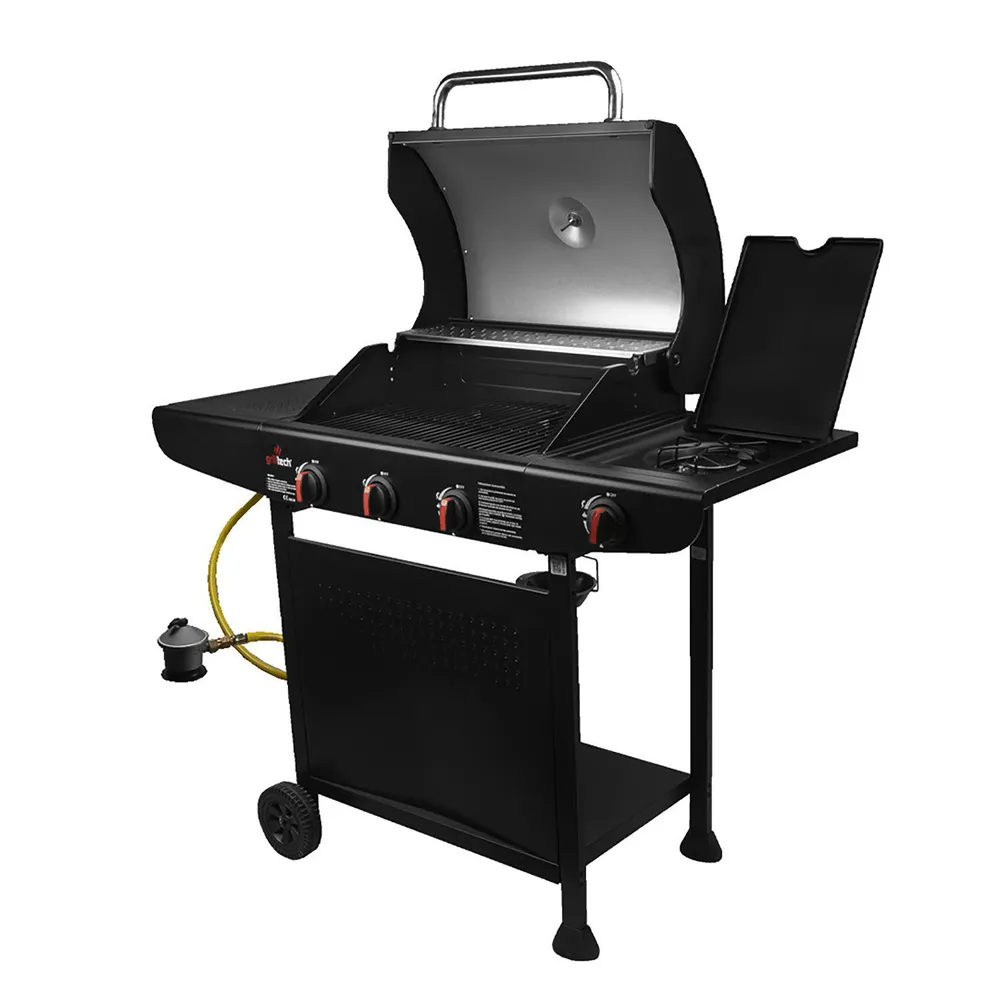 Grilltech Arrayan 3 Quemadores Negro, foto 2