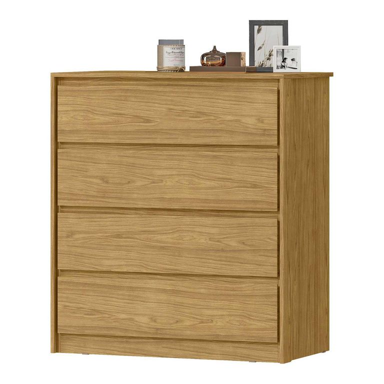 Cómoda 4 Cajón(es) Noëlle 99.2x89x47.3 cm Marrocos/Off White