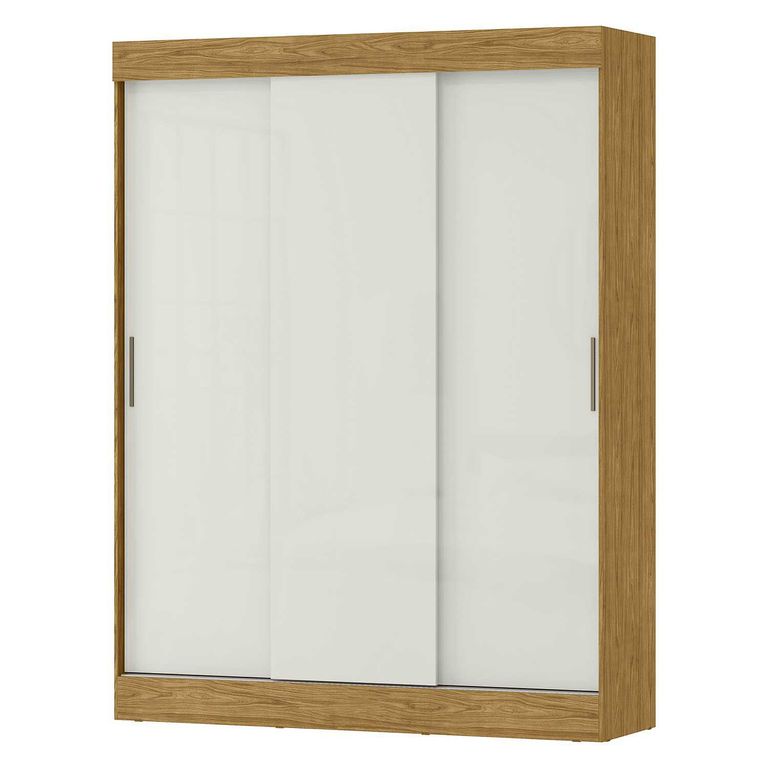 Clóset 3 Puerta(s) 2 Cajón(es) 5 Repisa(s) 157x205x46.5 cm Marroco/Off White