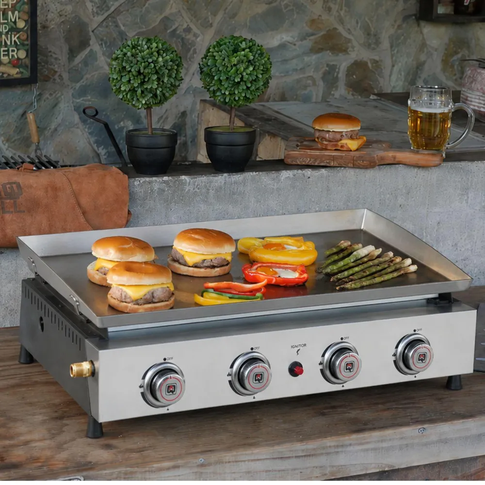 Bbq Grill Plancha a Gas 4 Quemadores, foto 2