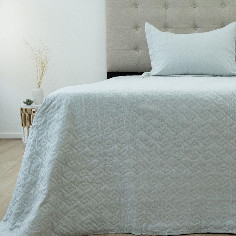 Quilt 1.5 plazas Velvety Gris