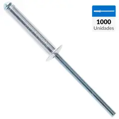 MAMUT - Remache tipo pop 4,8x15 mm 1000 unidades