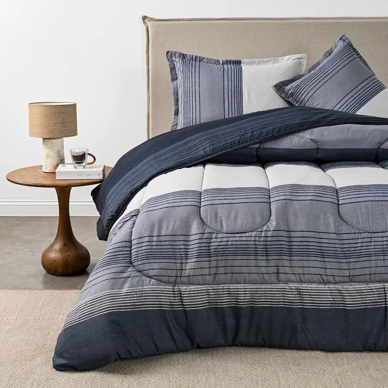 Plumon 1.5 plazas Airy Azul