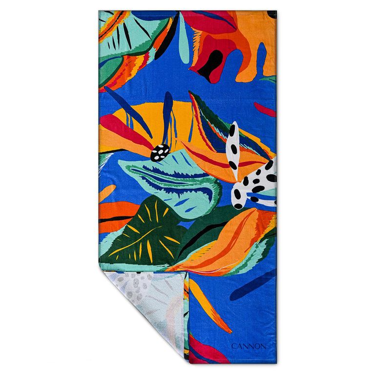 Toalla Playa 420 gr Algodón 75x150 cm Multicolor