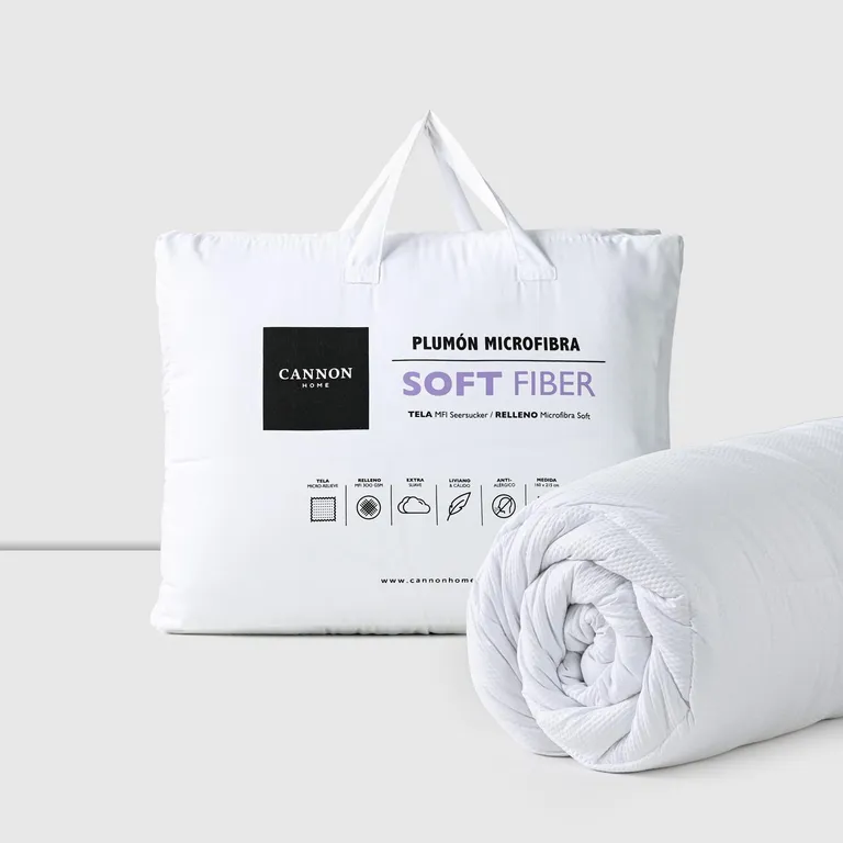 Plumon King Softfiber Blanco