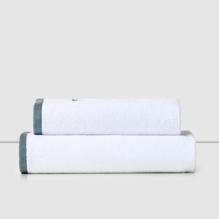 Set de Toallas 500 gr Algodón 50x80 cm Blanco
