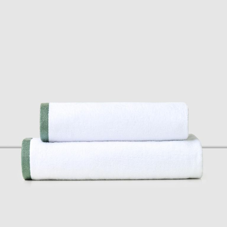 Set de Toallas 500 gr Algodón 50x80 cm Blanco