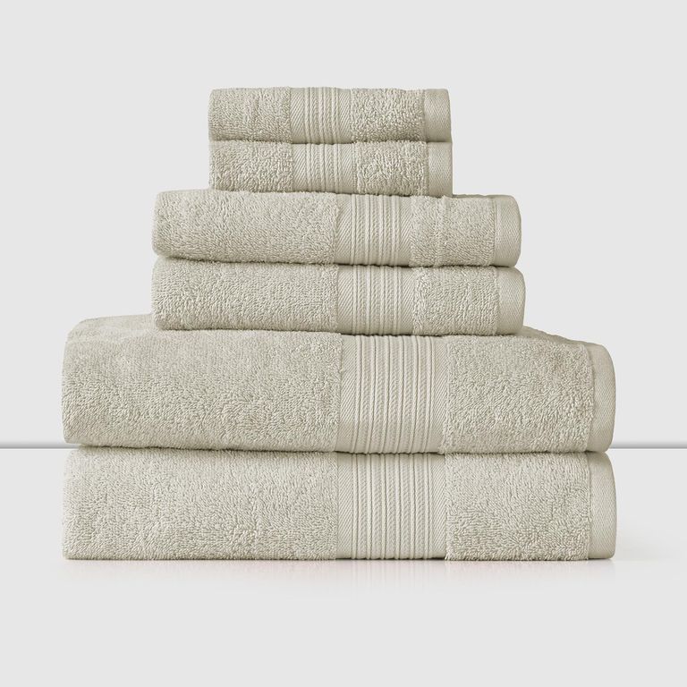 Set de Toallas 500 gr Algodón 50x80 cm Beige