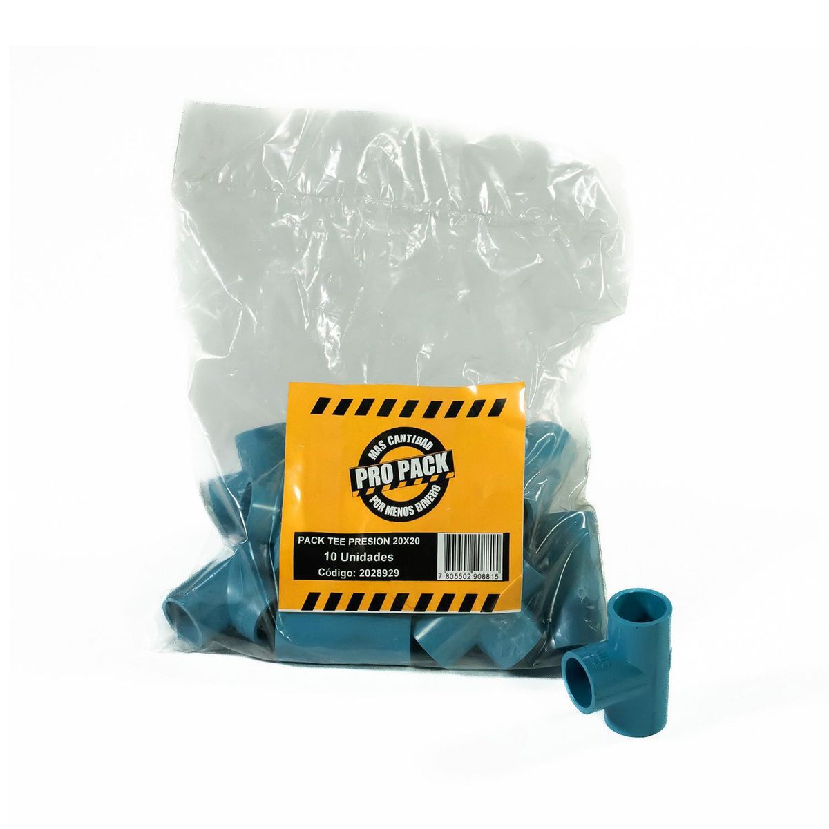 VINILIT - Pack Tee PVC-P Cementar 20mm 10u