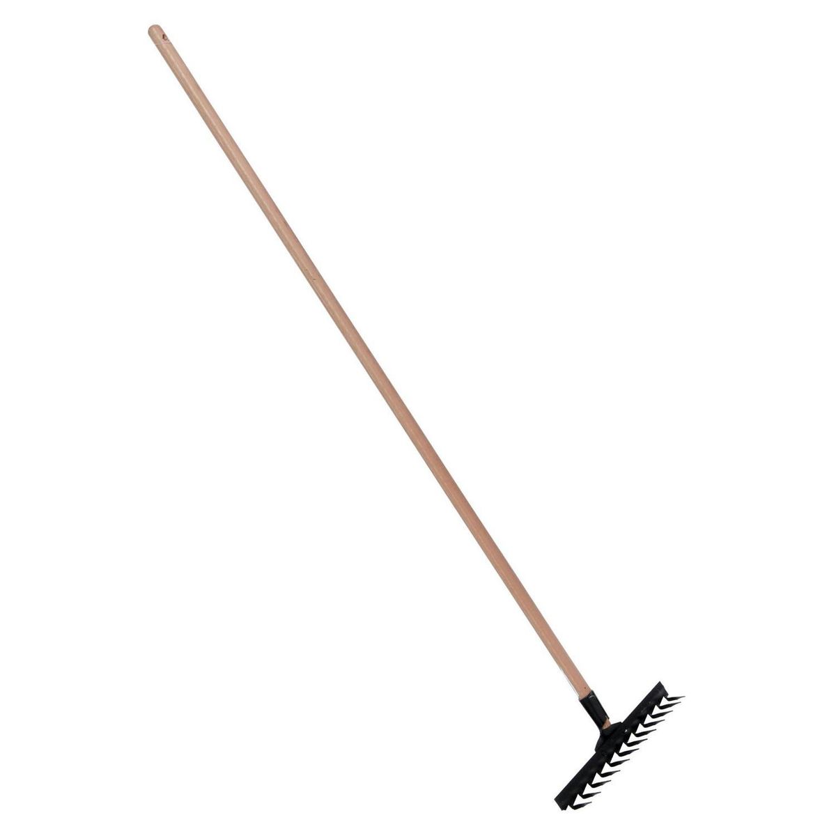 TRAMONTINA - Rastrillo 14 dientes de metal negro