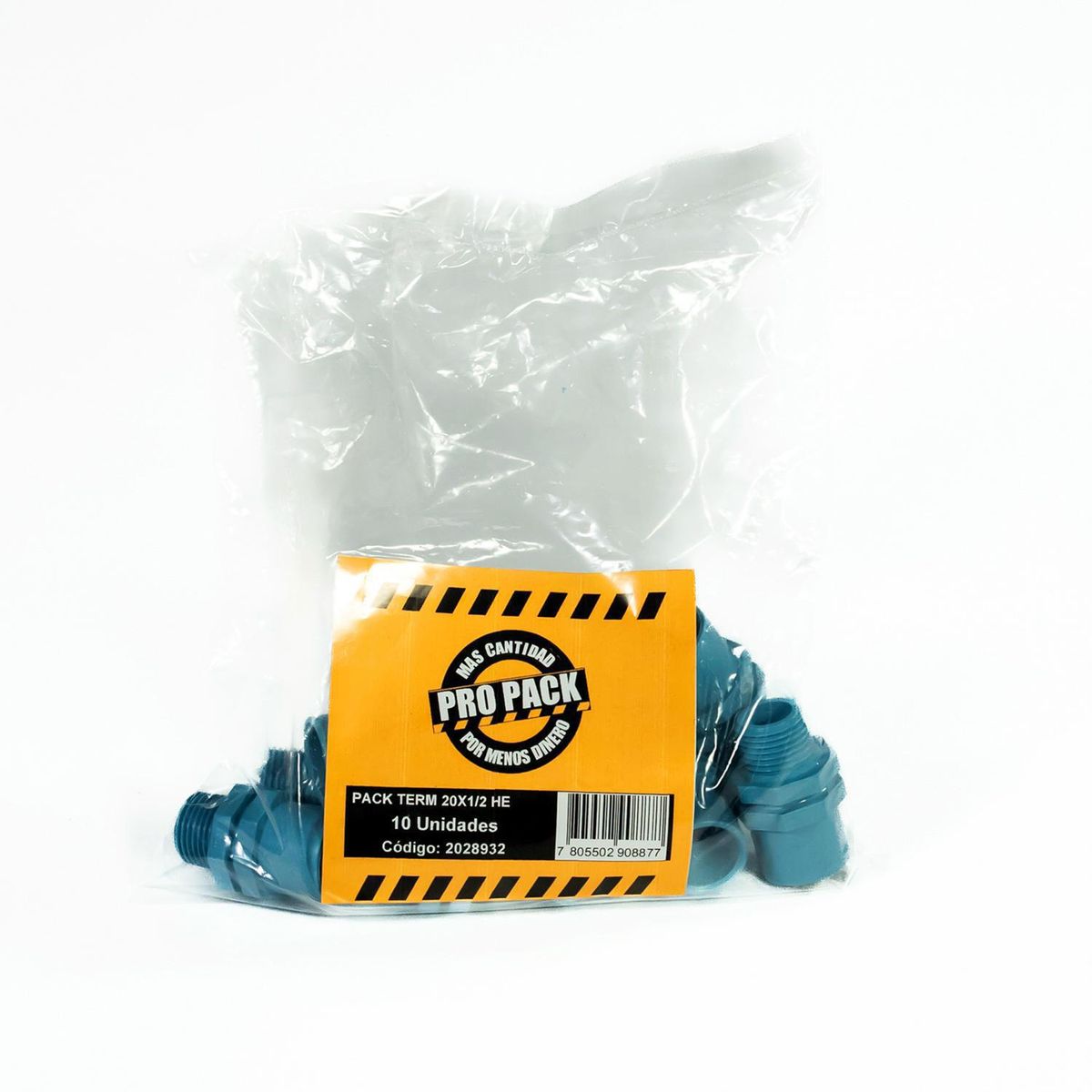 VINILIT - Pack Terminal PVC-P CEM/HE 20mm x 1/2" 10u