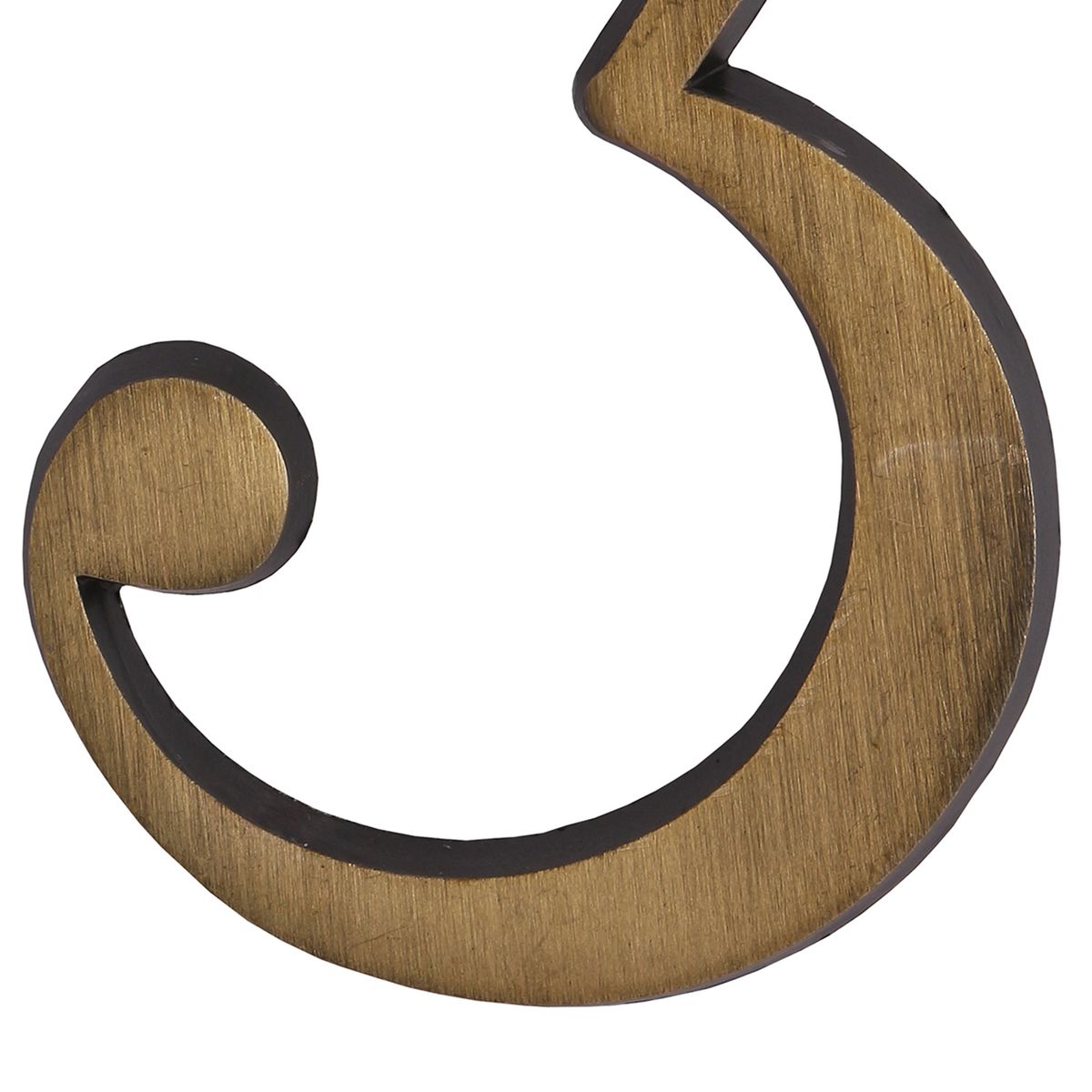 POLI - Número para casa #3 bronce envejecido