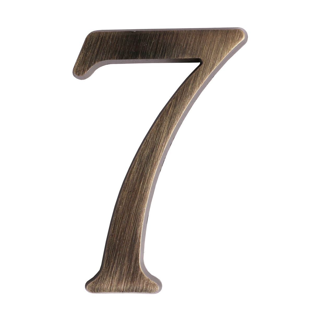 POLI - Número para casa #7 bronce envejecido