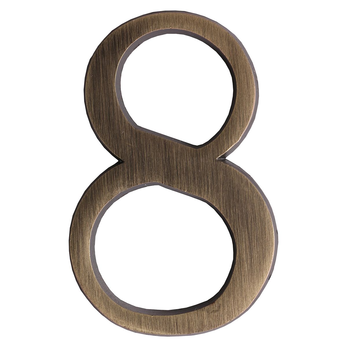 POLI - Número para casa #8 bronce envejecido