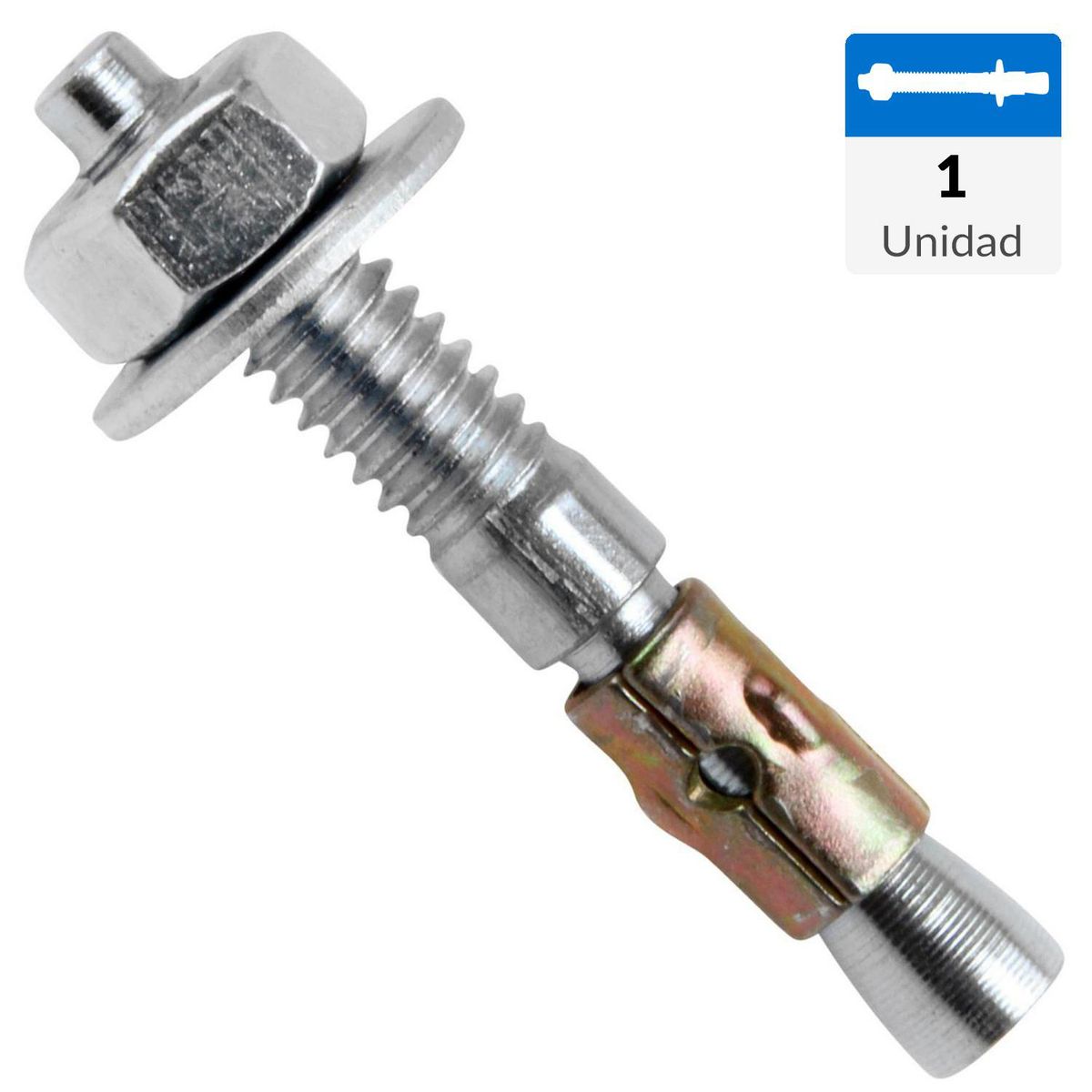 FIXSER - Perno anclaje 1/4 x 1 3/4 1 unidad