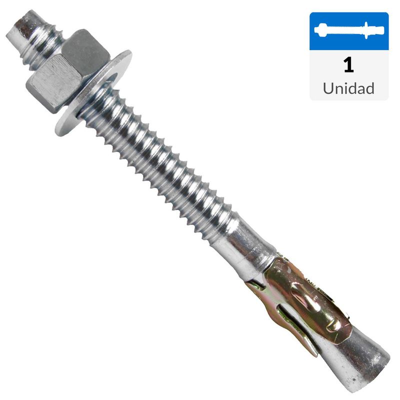 FIXSER - Perno anclaje 1/4 x 2 1/4 1 unidades