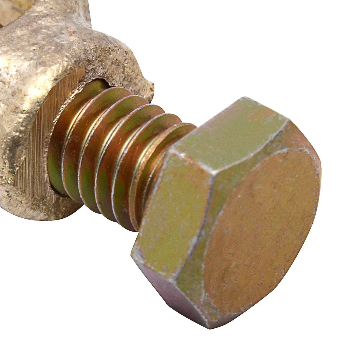 VALCARCE - Conector de barra 5/8" bronce laminado