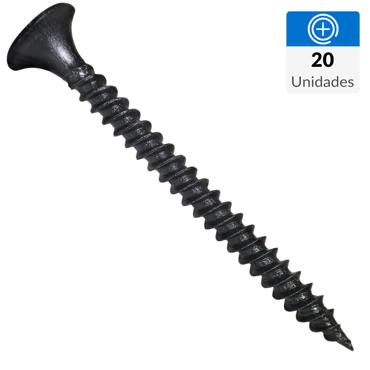 FIXSER - Tornillo Autoperforante Yeso-Cartón 1-5/8 " 5 mm 20 unidad(es)