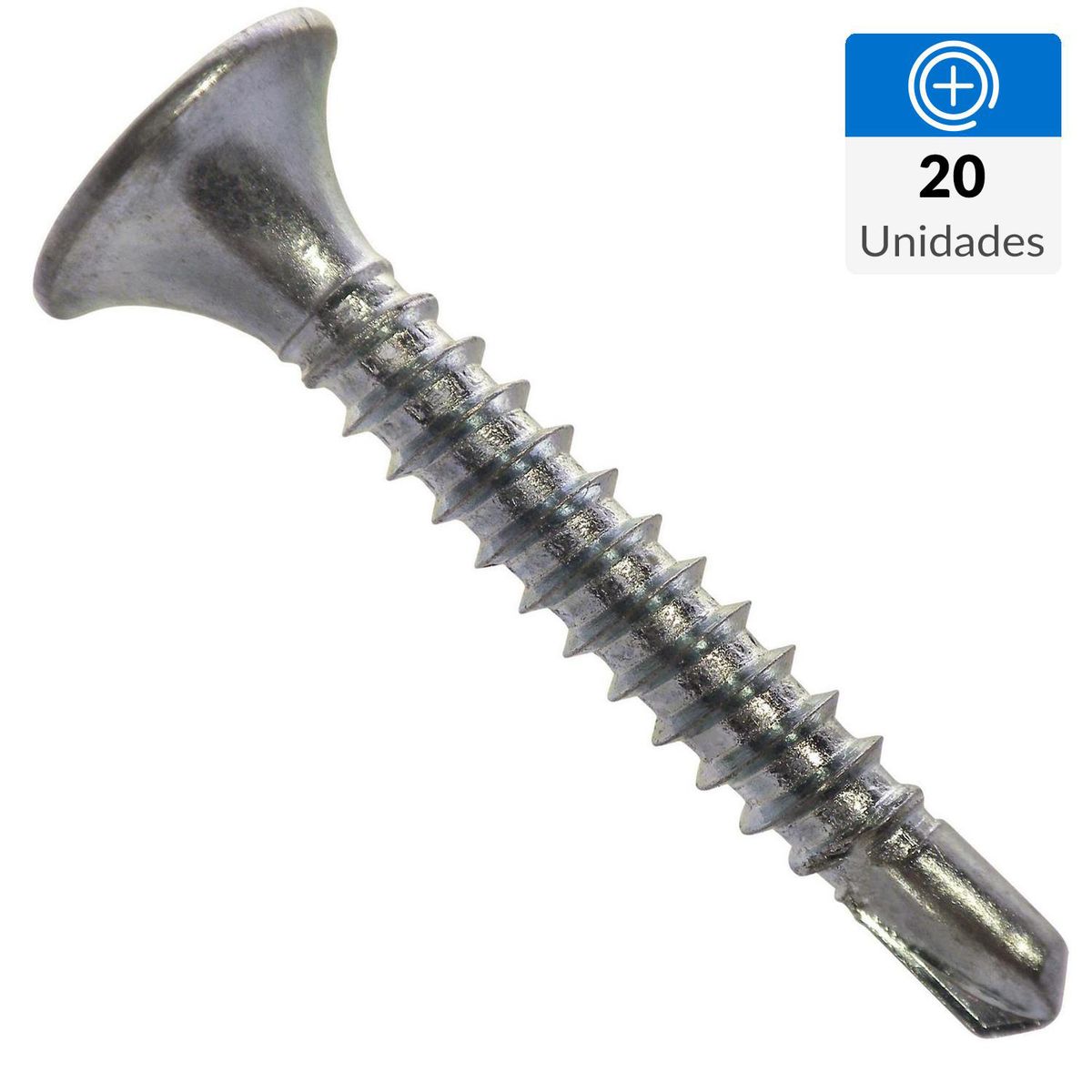 FIXSER - Tornillo Autoperforante Yeso-Cartón 1-1/4 " 6 mm 20 unidad(es)