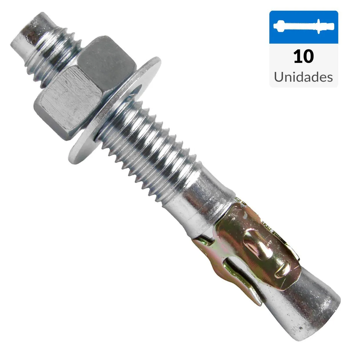 FIXSER - Perno anclaje 5/8 x 5 10 unidades