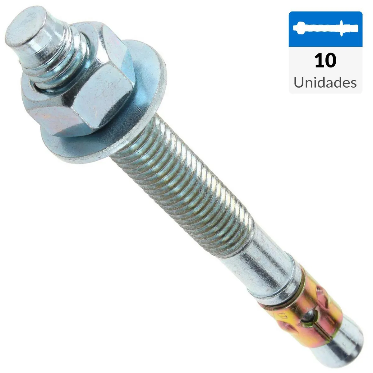 FIXSER - Perno anclaje 5/8 x 6 10 unidades