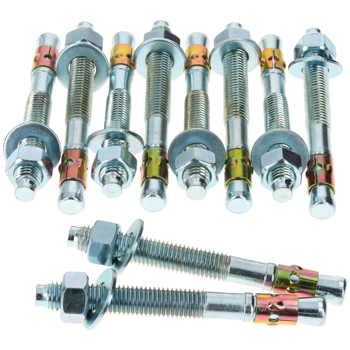 FIXSER - Perno anclaje 5/8 x 6 10 unidades