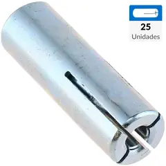 FIXSER - Taco de anclaje 5/16"x1 3/8" 25 unidades