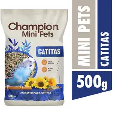 CHAMPION MINI PETS - Alimento para Ave Adulto Variadas Semillas 500 gr