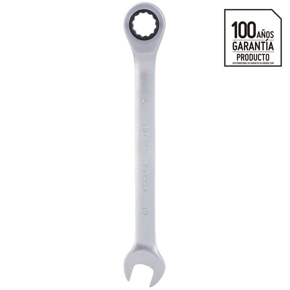 UBERMANN - Llave punta corona chicharra 13 mm cromo vanadio