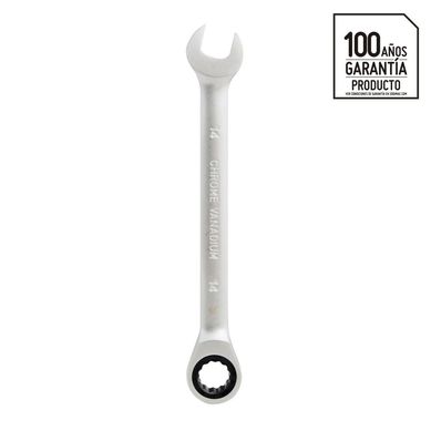 Llave punta corona chicharra 14 mm cromo vanadio