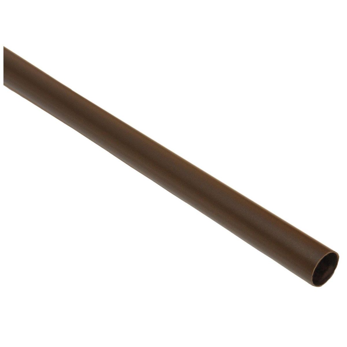 FERRATO - Barra cortina metal 25 mm 2,5 m óxido