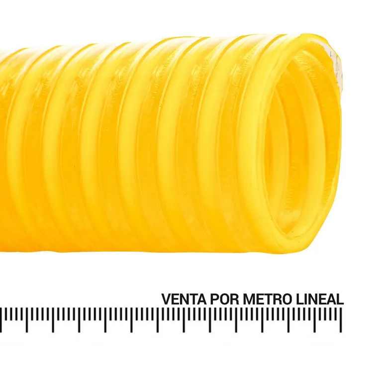 Manguera espiral 38 mm metro lineal