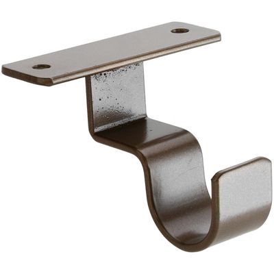 Imagen 2 del producto Set De Soportes Para Barra De Cortina 25 Mm 2 Unidades Óxido