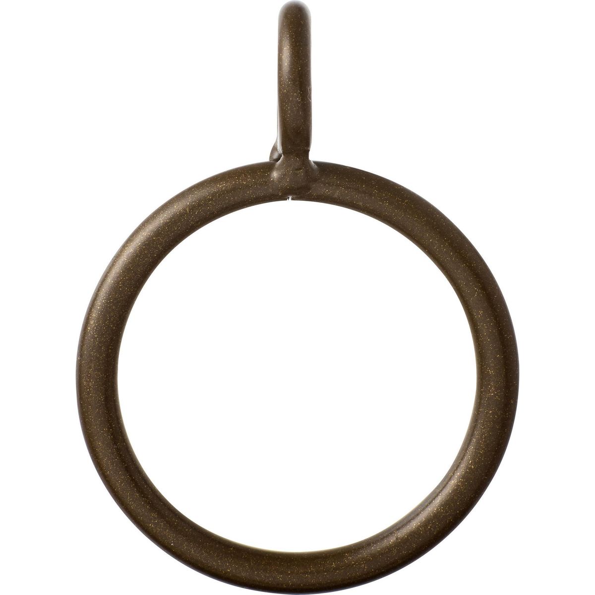 FERRATO - Set de argollas para cortina 25 mm 12 unidades óxido