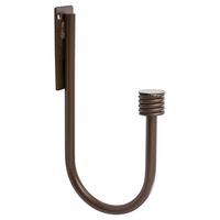 Abrazadera para cortina 25 mm óxido