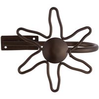 Abrazaderas para cortina 25 mm óxido