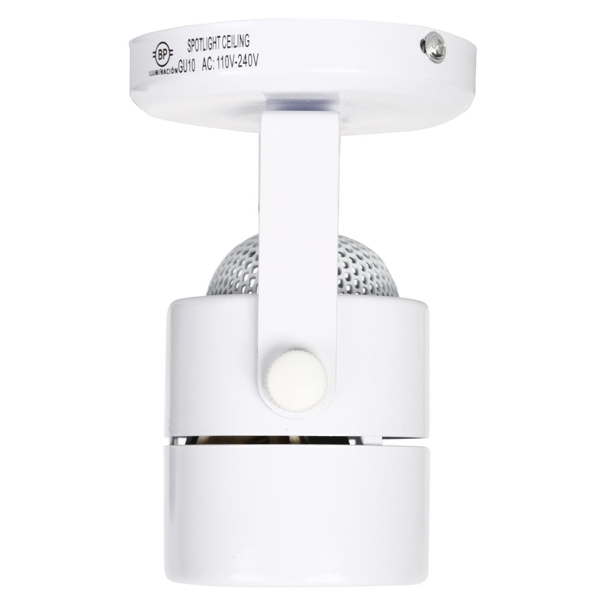 BP ILUMINACION - Apliqué Sobrepuesto Metal Blanco