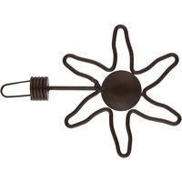 Terminal Para Tubo De Cortina 25 Mm Óxido