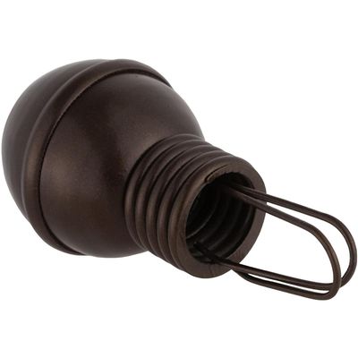 Imagen 2 del producto Terminal Para Tubo De Cortina 25 Mm Óxido