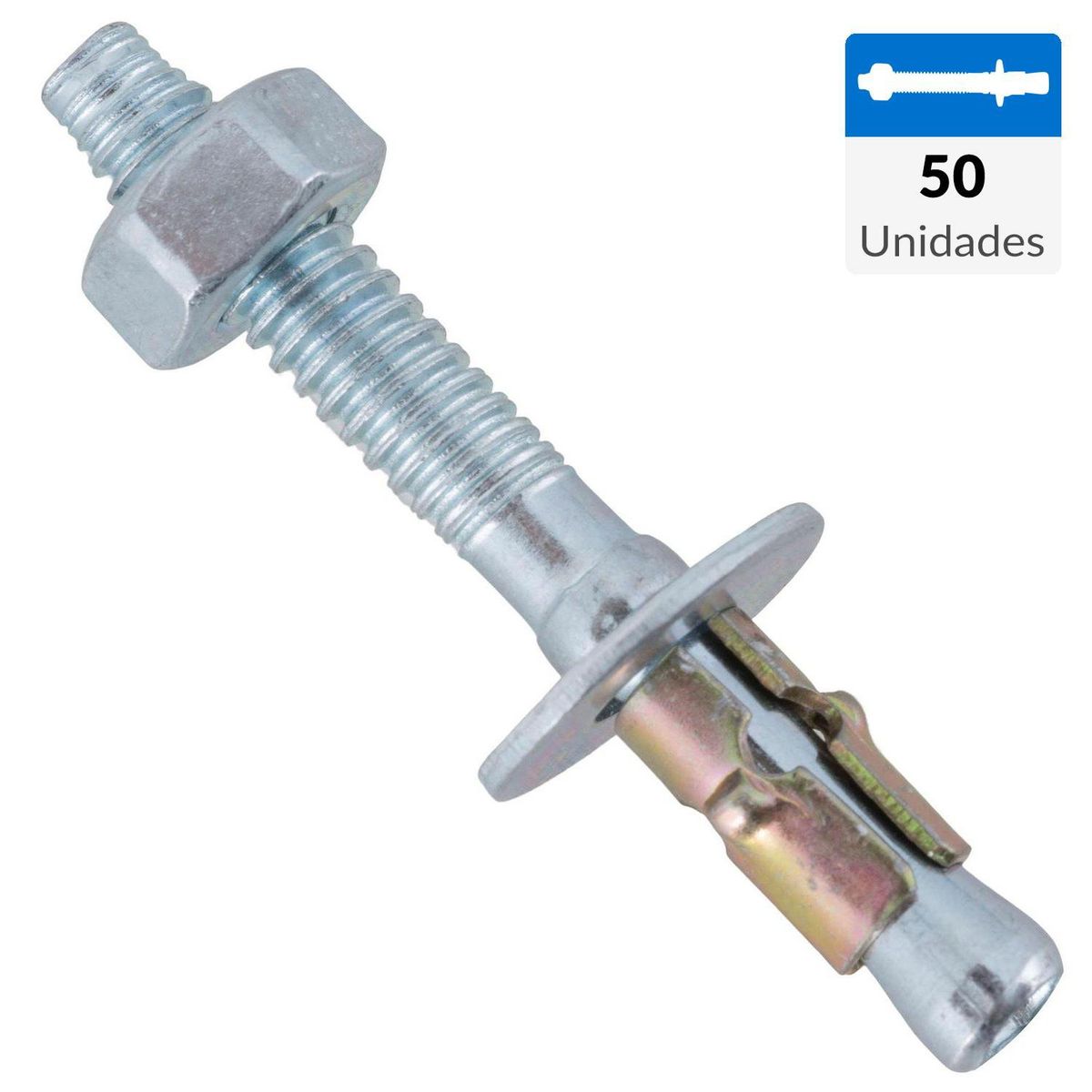 MAMUT - Perno anclaje 1/4 x 1 3/4 50 unidades